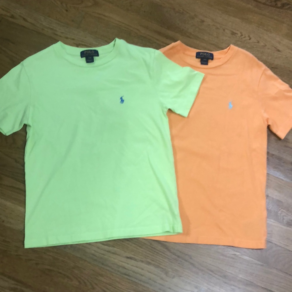 Two Polo Ralph Lauren T-shirts for boys size S (8)